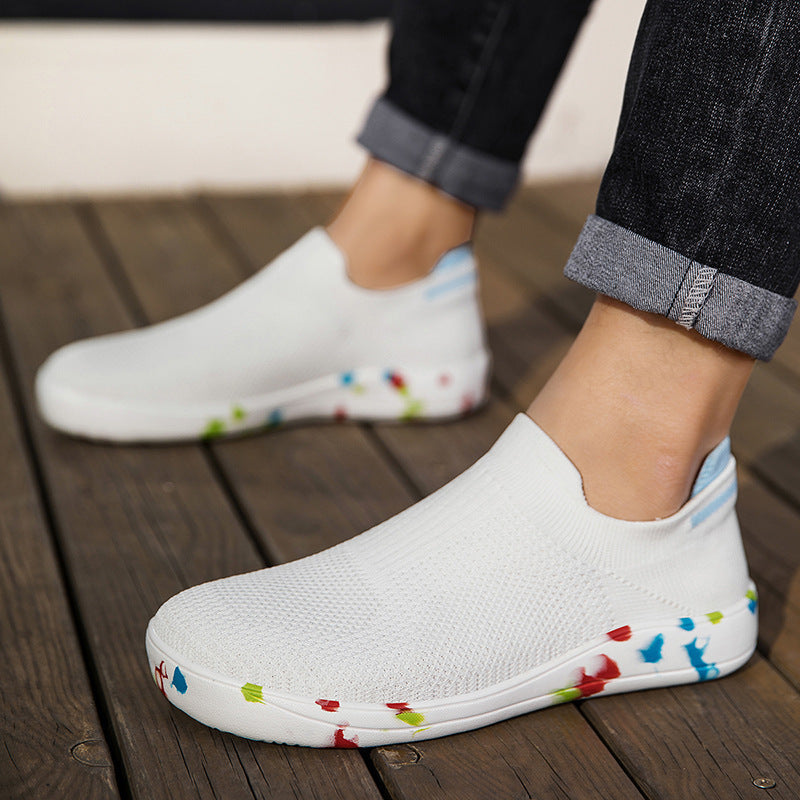 Damen Komfortable und luftdurchlässige Slip-On Sneakers