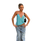 Damen Wickeltop R&B