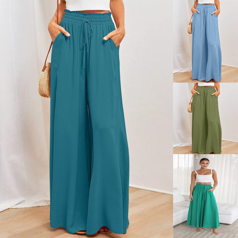 Damen Maxi-Rock mit elastischem Bund und Taschen R&B