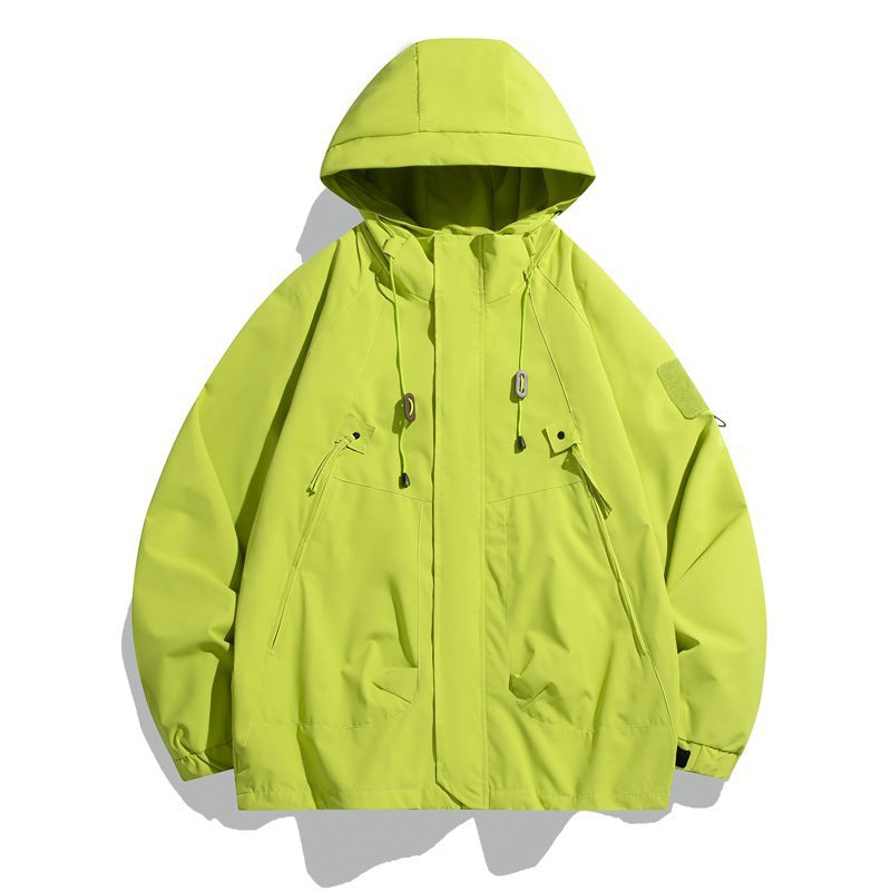 Damen technische Funktionsjacke mit verstellbarem Kapuzensystem und robustem Wetterschutz R&B