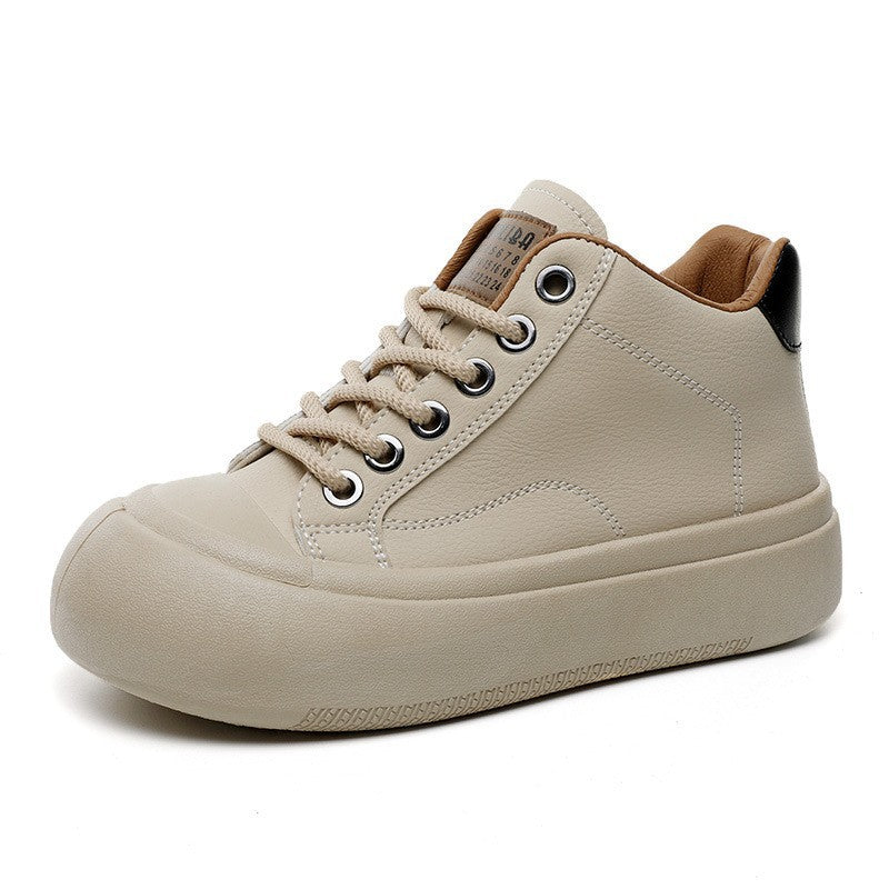 Damen lässige High-Top Sneakers mit dämpfendem Sohlenprofil und strapazierfähigem Obermaterial R&B