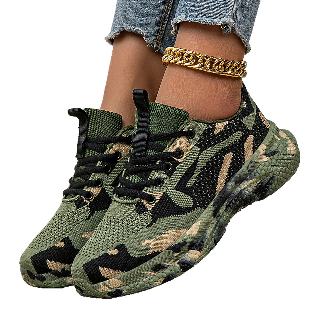 Damen modische Sneakers mit atmungsaktiver Laufsohle und flexibler Dämpfung R&B