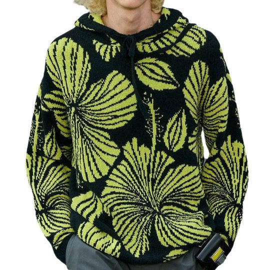 Unisex Kapuzenpullover mit einzigartigem floralem Design R&B