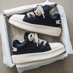 Damen Sneaker mit dicker Laufsohle und modischem Obermaterial R&B