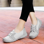 Damen Freizeit-Sneaker mit flexiblem Obermaterial und rutschfester Sohle