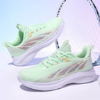 Damen Leichte Sport-Sneaker mit atmungsaktivem Mesh-Obermaterial R&B
