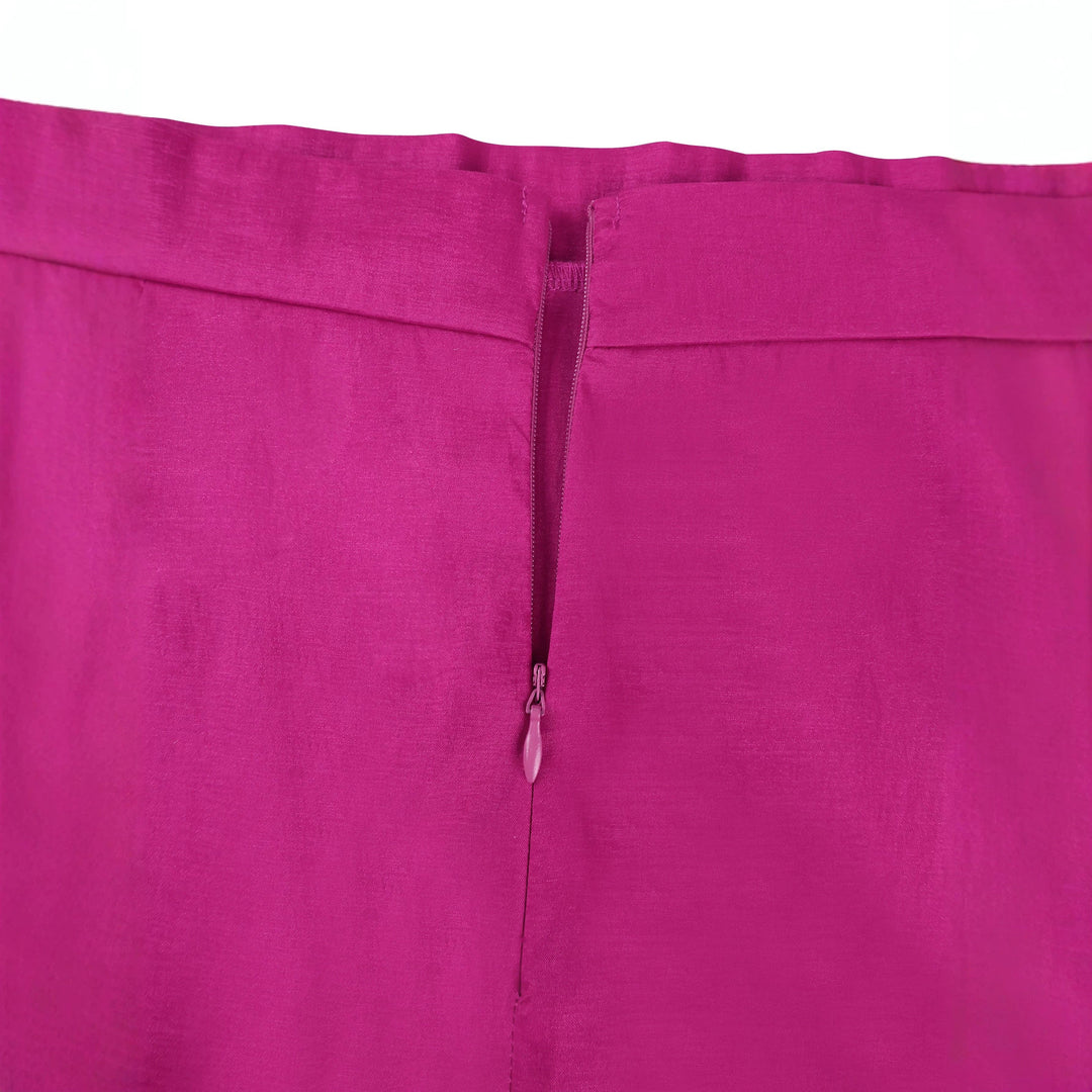 Damen eleganter Tüllrock mit voluminösen Rüschen R&B