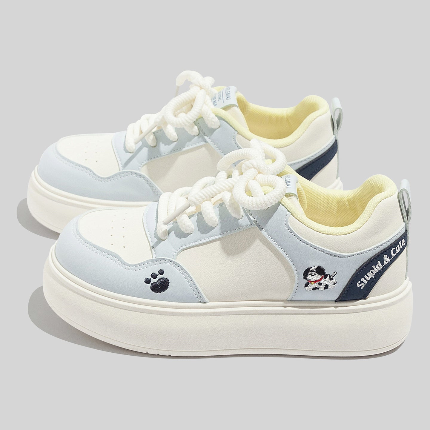 Damen Sportliche Sneakers mit verspieltem Tiermotiv