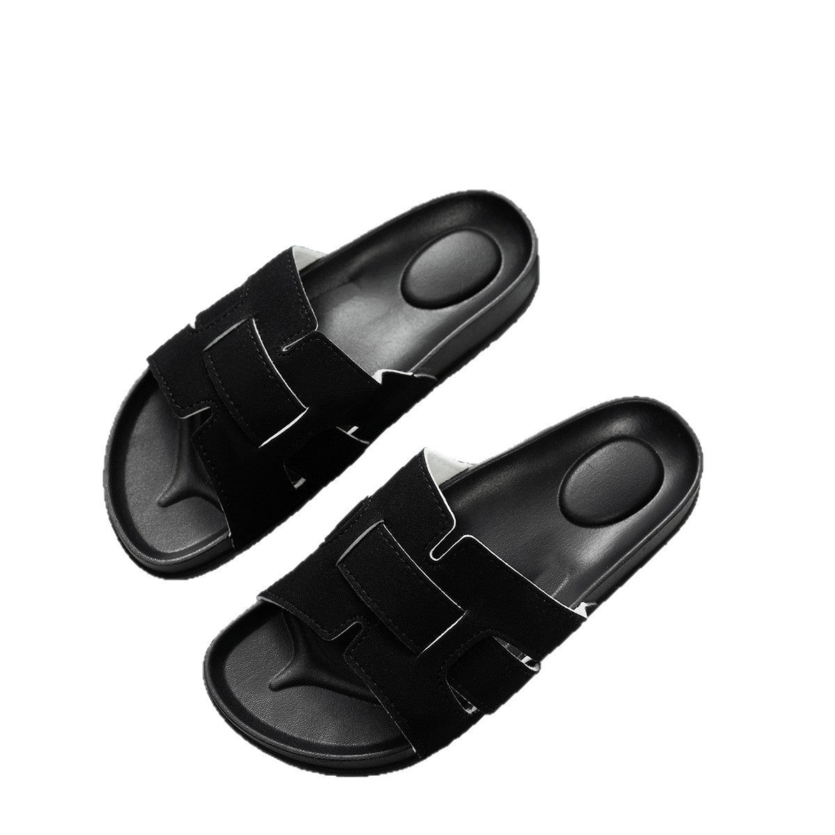 Damen Bequeme Zehentrenner-Sandalen mit verstellbaren Riemen R&B