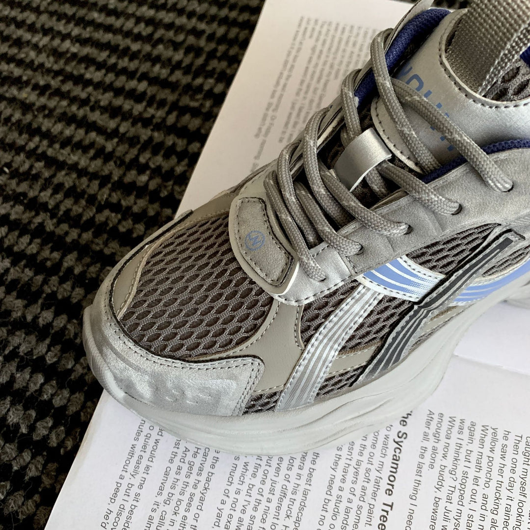 Damen Sportliche Lauf Sneakers mit atmungsaktiver Mesh-Oberfläche und komfortabler Dämpfung R&B
