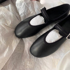 Damen Ballerinas mit dekorativem Riemchen