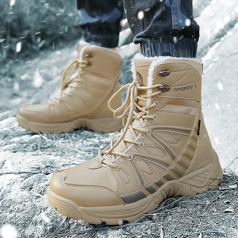 Damen Isolierte Winterstiefel mit rutschfester Sohle und wärmendem Innenfutter R&B