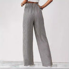 Damen Weite Streifen-Hose R&B