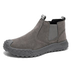 Damen Chelsea Stiefel aus hochwertigem Wildleder mit wasserdichter Sohle und rutschfestem Profil