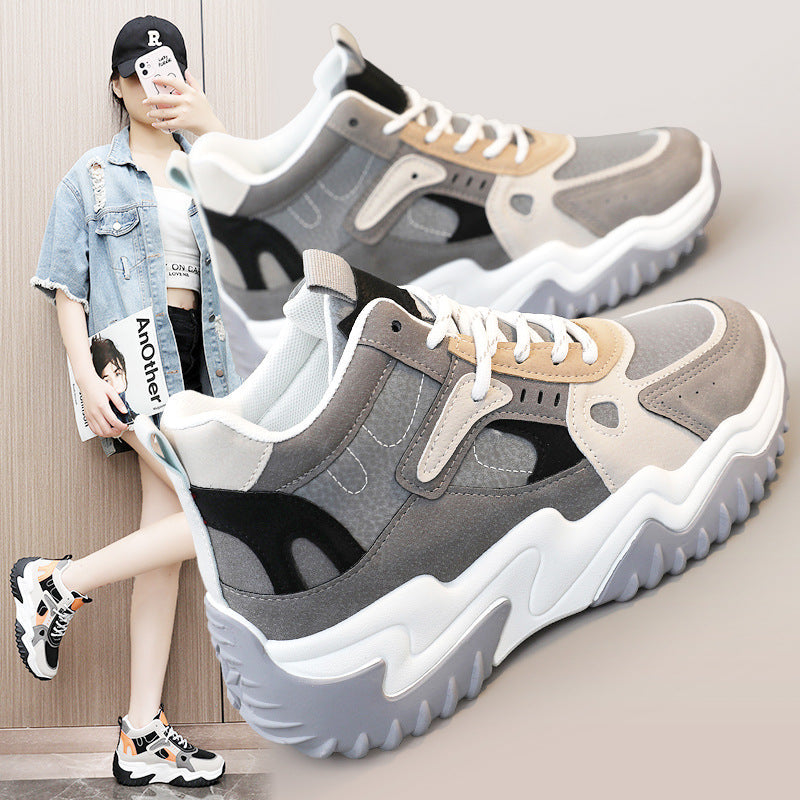 Damen sportliche High-Top Sneakers mit starkem Dämpfungssystem und strapazierfähigem Obermaterial R&B