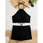 Damen Bikini-Set mit raffinierten Schnittdetails und elastischen Trägern R&B