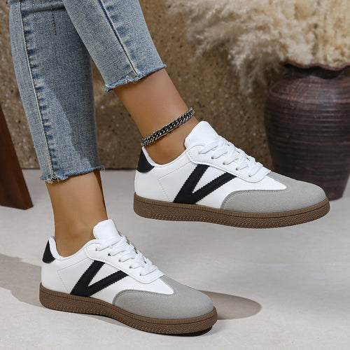 Damen Sneakers mit sportlichem Design und atmungsaktivem Obermaterial R&B