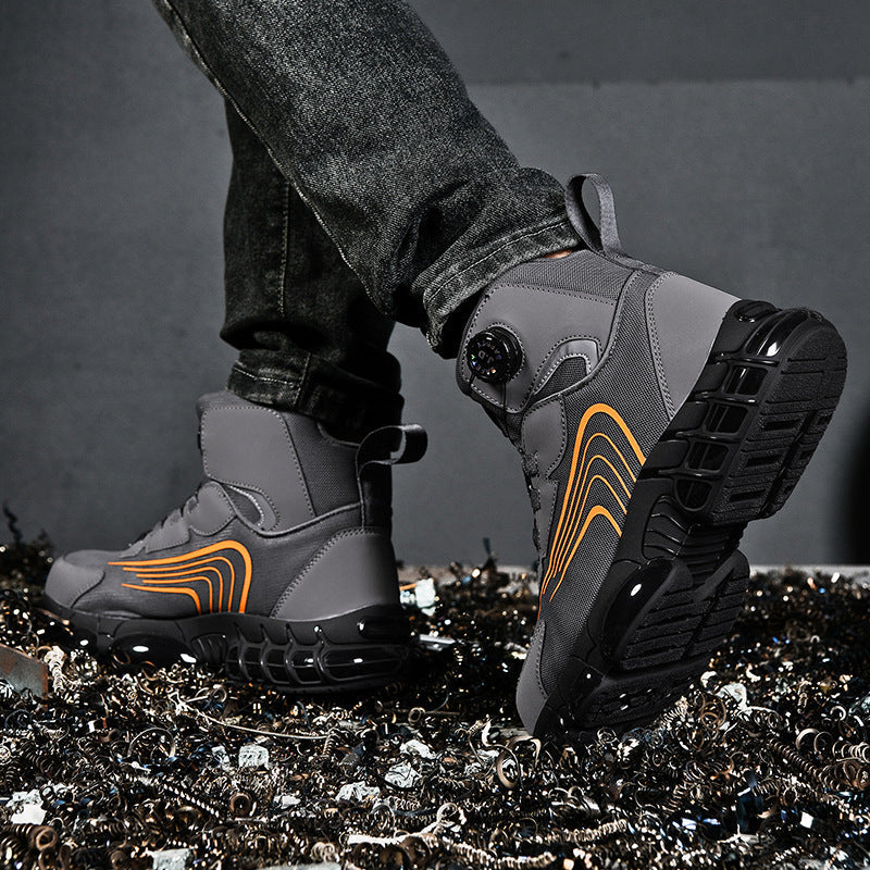 Damen Sicherheitsstiefel mit rutschfester Sohle und dämpfendem Design R&B