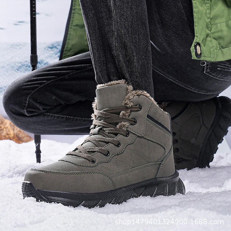 Damen Hohe Winterstiefel mit kuscheligem Futter und griffiger Sohle R&B