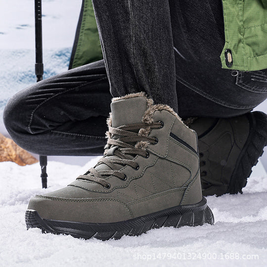 Damen Hohe Winterstiefel mit kuscheligem Futter und griffiger Sohle R&B