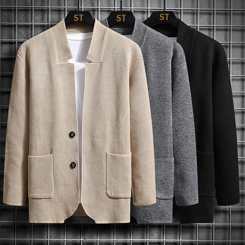Damen elegante Jacke mit strukturiertem Design und praktischen Taschen R&B