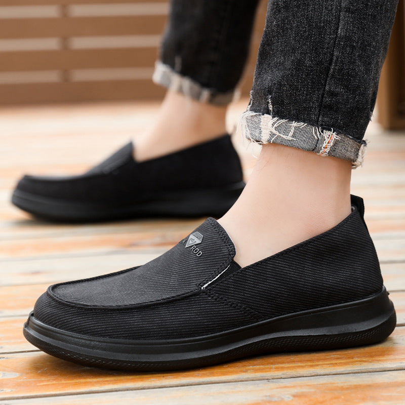 Damen Bequeme Slip-On Freizeitschuhe mit rutschfester Sohle und elastischem Obermaterial
