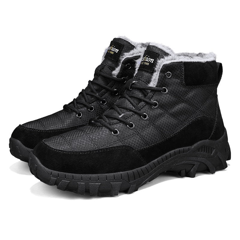 Damen Winterstiefel mit warmem Futter und rutschfester Sohle R&B