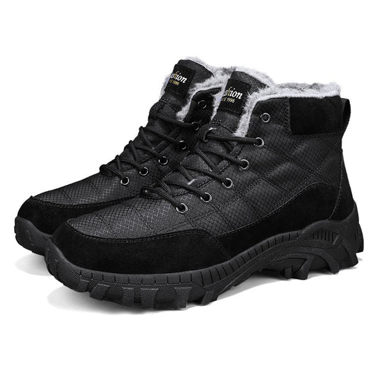 Damen Winterstiefel mit warmem Futter und rutschfester Sohle R&B