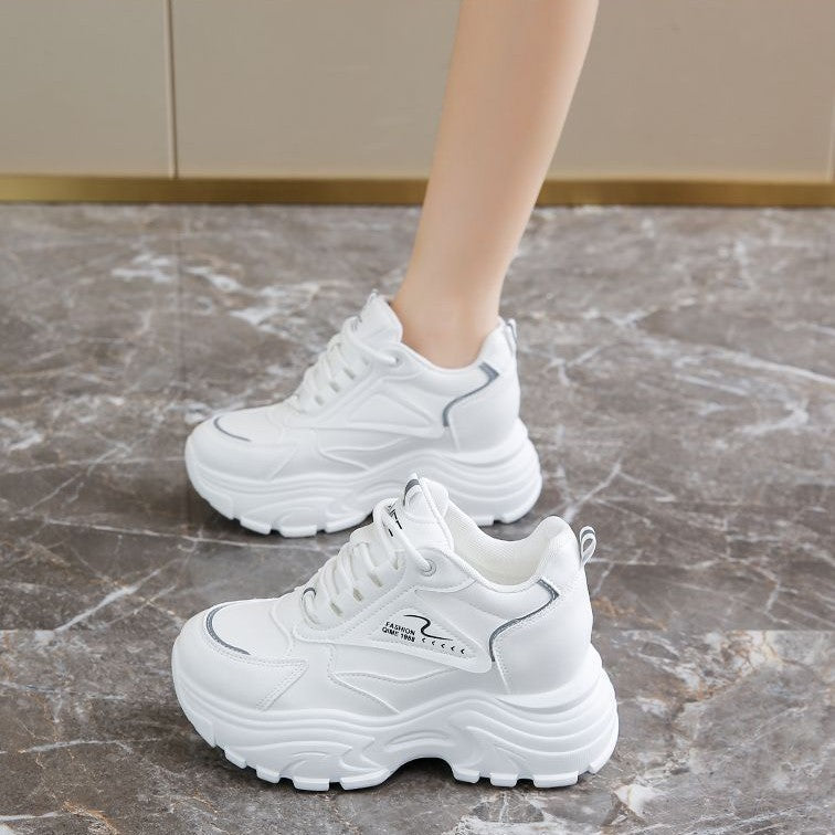 Damen Chunky Sneakers mit überdimensionaler Sohle und atmungsaktivem Material R&B