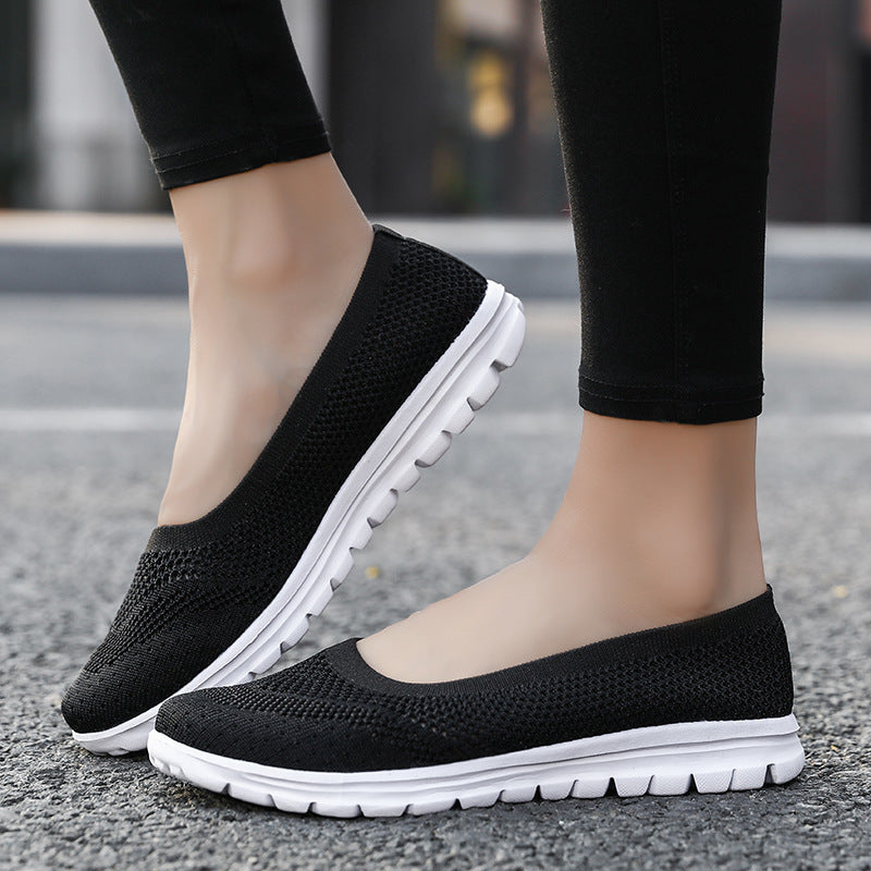 Damen Leichte und atmungsaktive Slip-On Sneakers