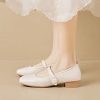 Damen elegante Slingbacks mit verstellbarem Riemen