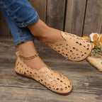 Damen Ballerinas mit durchbrochenem Design R&B