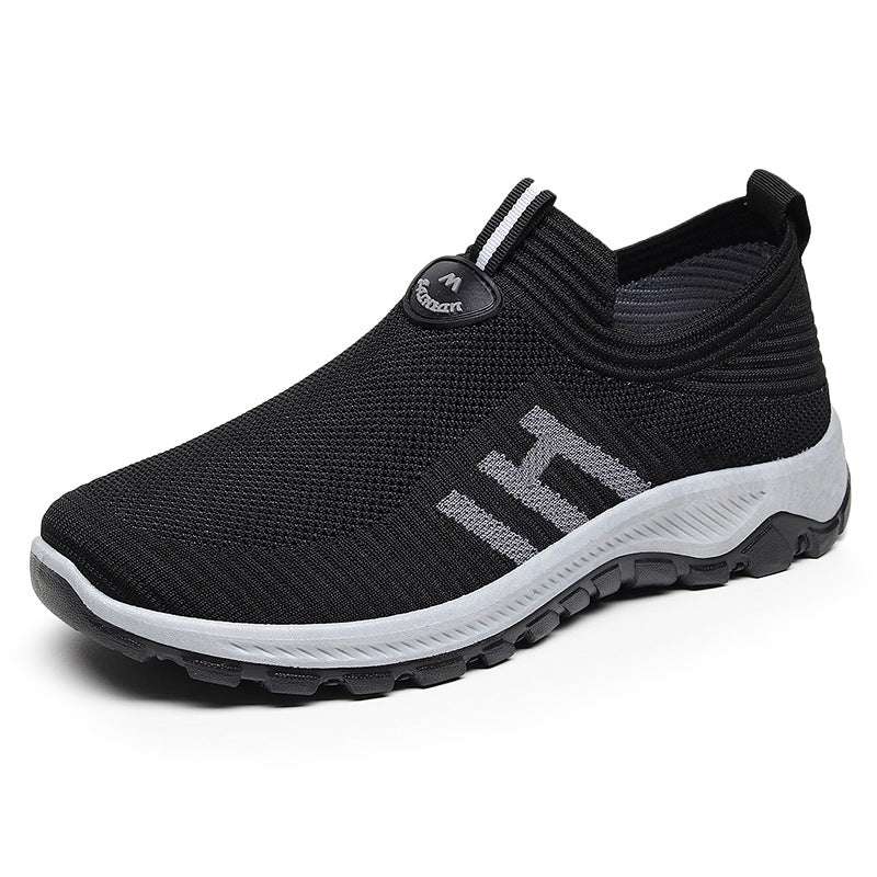Damen Bequeme Stretch-Sneakers mit rutschfester Sohle R&B