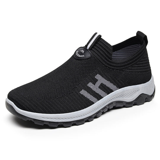 Damen Bequeme Stretch-Sneakers mit rutschfester Sohle R&B