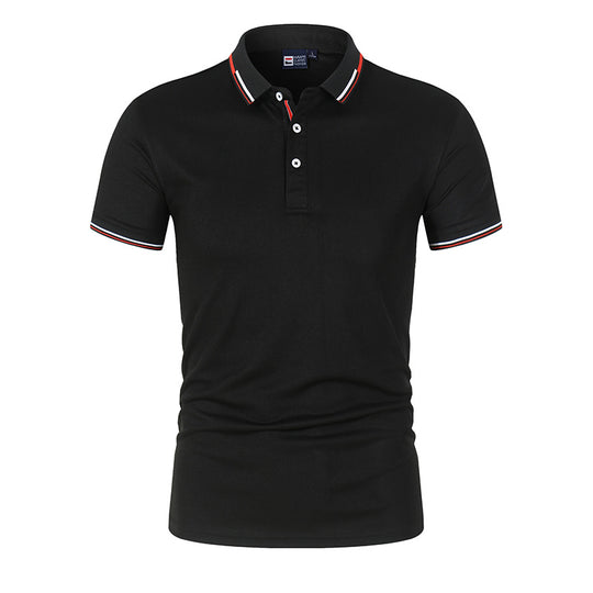 R&B | Einfarbiges Poloshirt