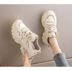 Damen Chunky Sneakers mit ergonomischer Sohle und atmungsaktiven Einsätzen R&B