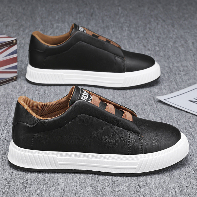 Damen Bequeme Slip-On Sneakers mit elastischen Bändern R&B
