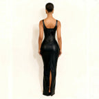Damen Maxikleid mit tailliertem Schnitt und elegantem Korsett-Design R&B