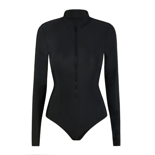 Damen Langarm Schwimmanzug R&B