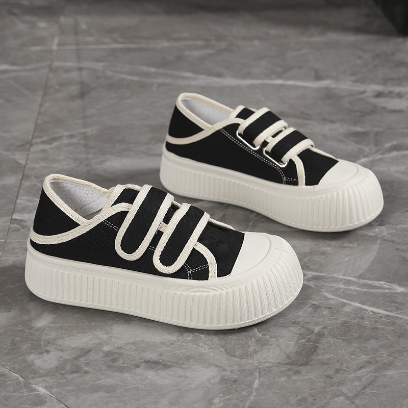Damen Modische Sneaker mit verstellbarem Klettverschluss und dämpfender Sohle R&B