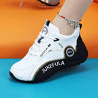 Damen Sportliche Lauf- und Freizeitschuhe mit atmungsaktiver Obermaterialstruktur R&B