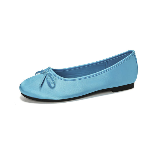 Damen Ballerinas mit schickem Schleifenakzent und komfortablem Fußbett R&B
