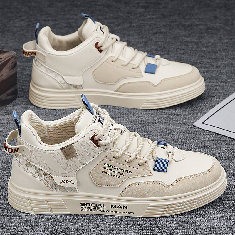 Herren trendige High-Top Sneaker mit atemberaubenden Designelementen R&B