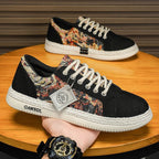 Damen Freizeit Sneakers mit modernem Design und Kunststoff-Obermaterial R&B