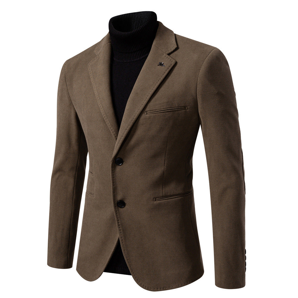 Herren Blazerjacke mit hohem Kragen