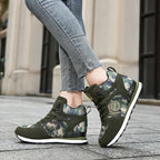 Damen Hochsneaker im trendigen Camouflage-Design