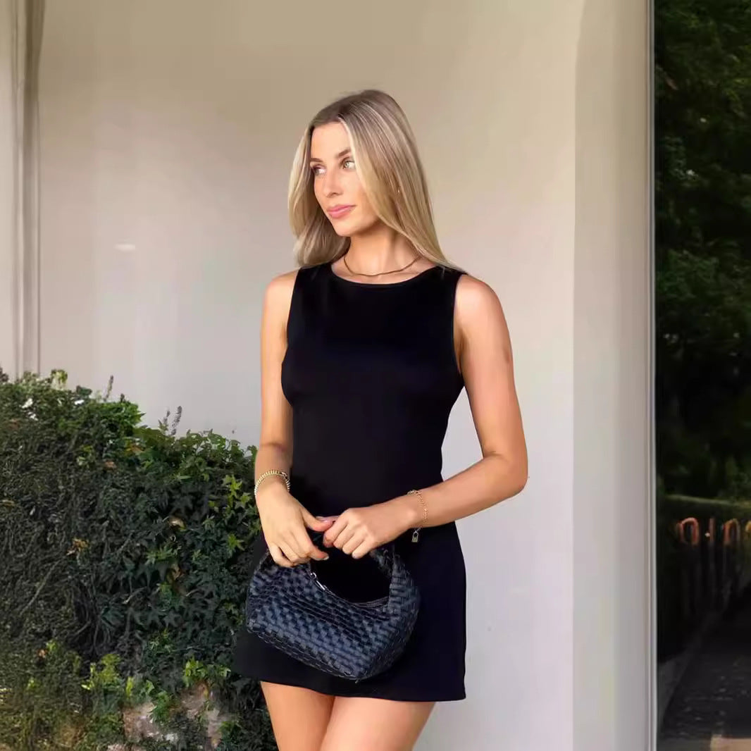 Damen Minimalistisches Kleid R&B