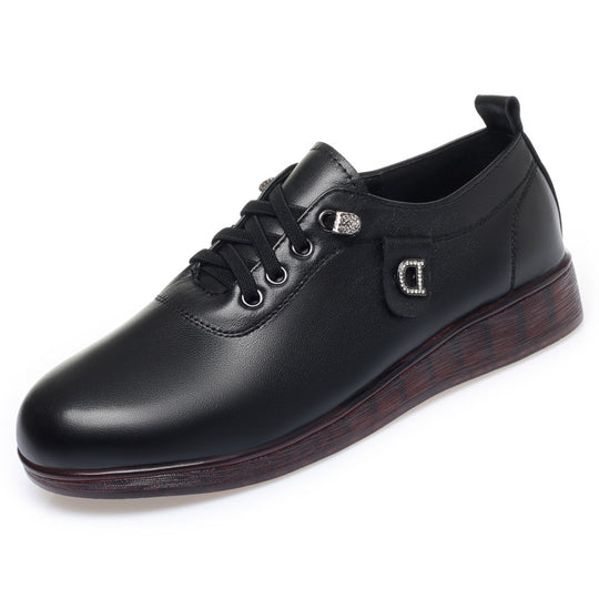 Damen Elegante Schnürschuhe mit modischem Schmuckdetail und rutschfester Sohle R&B