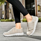 Damen Komfortable Slip-On Freizeitschuhe R&B