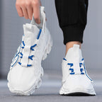 Damen Sportliche High-Performance Sneakers mit atmungsaktiver Oberflächenstruktur R&B